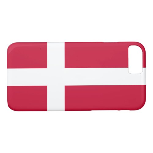 Denmark Flag iPhone 87 Case