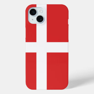 Denmark flag iPhone 15 plus case