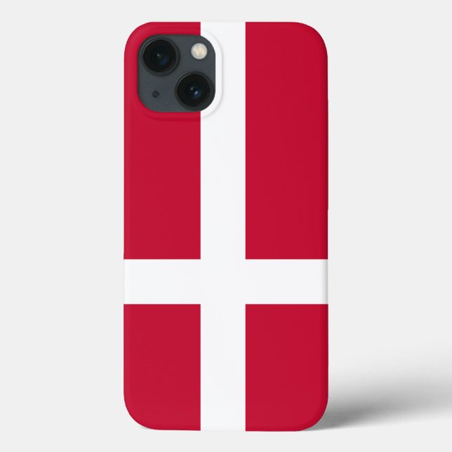 Denmark Flag Case-Mate iPhone Case (Back)
