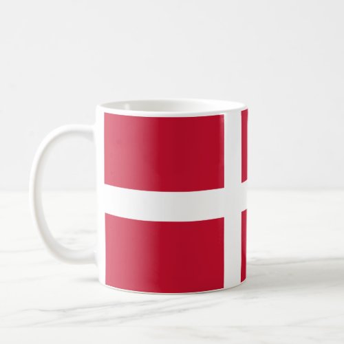 Denmark Flag Coffee Mug