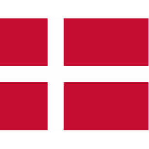 Denmark flag cutout