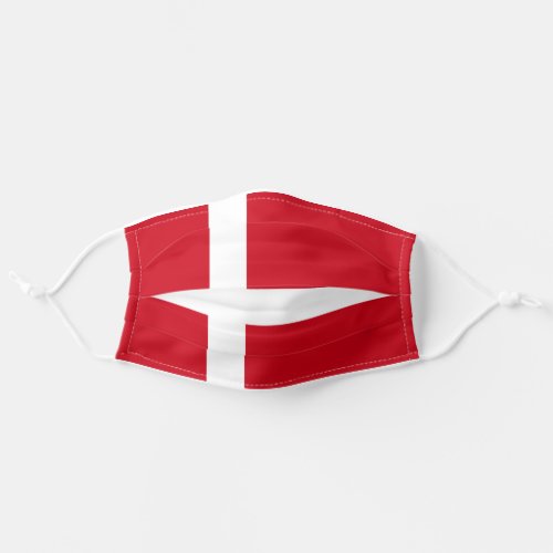 DENMARK FLAG DANISH PRIDE ADULT CLOTH FACE MASK
