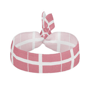Denmark Flag Elastic Hair Tie