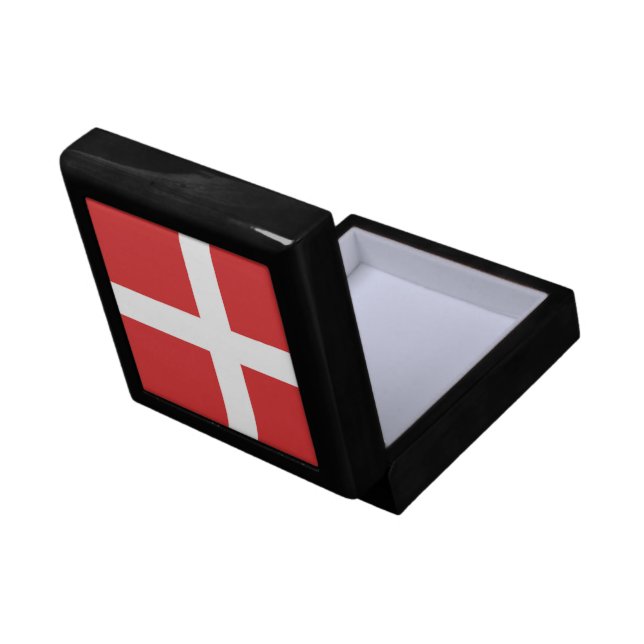 Denmark flag gift box (Back Open)