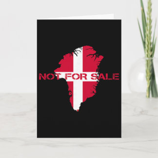 Denmark Flag Greenland Is Not For Sale Annex Green Card