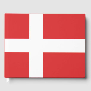 Denmark flag guest book