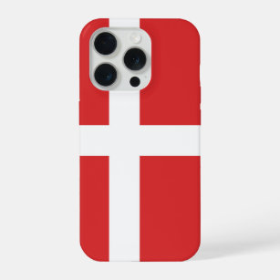 Denmark flag iPhone 15 pro case