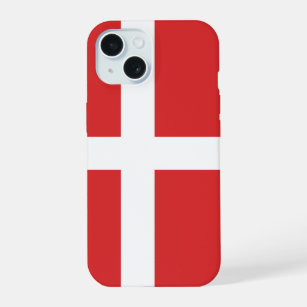Denmark flag iPhone 15 case