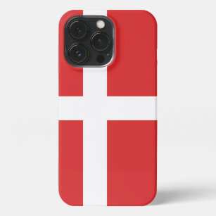 Denmark flag iPhone 13 pro case