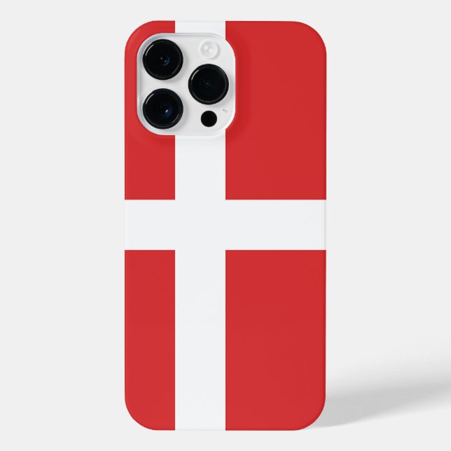 Denmark flag iPhone case (Back)