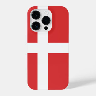 Denmark flag iPhone 14 pro case