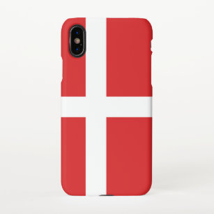 Denmark flag iPhone x case