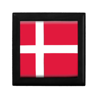 Denmark Flag Jewelry Box