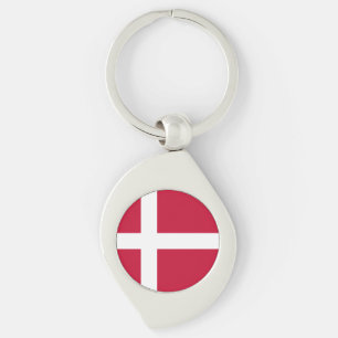 Denmark Flag Keychain