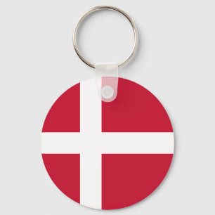 Denmark Flag Keychain