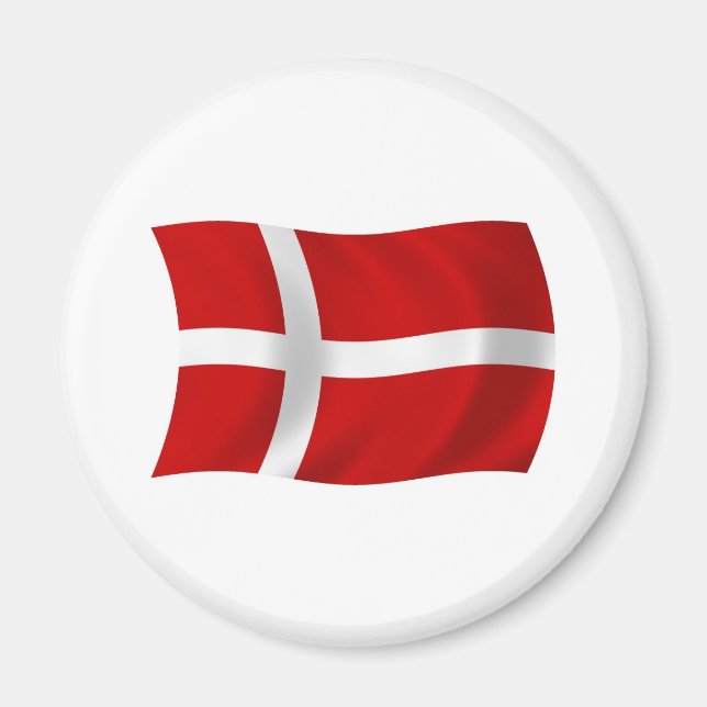 Denmark Flag Magnet (Front)