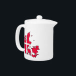 denmark flag map teapot<br><div class="desc">Flag map of Denmark.</div>