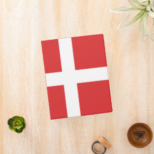 Denmark flag mini binder