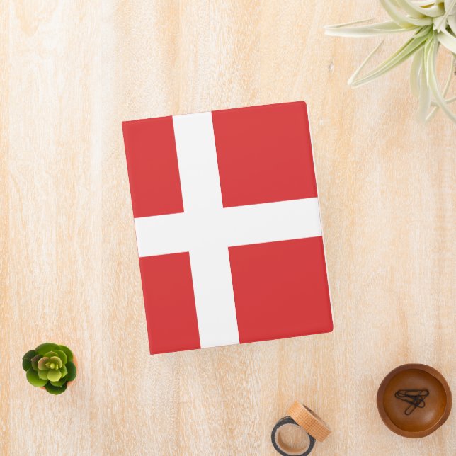 Denmark flag mini binder (InSitu)