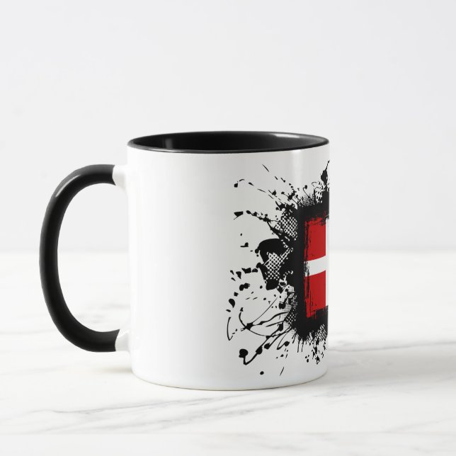 Denmark Flag Mug (Left)