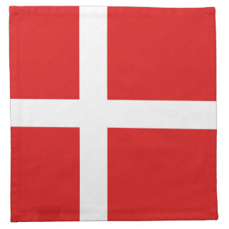 Denmark Flag Napkin