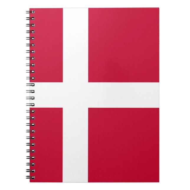 Denmark Flag Notebook (Front)