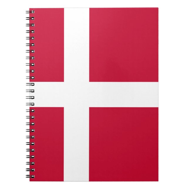 Denmark Flag Notebook (Front)