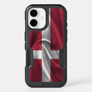 Denmark Flag iPhone 16 Case