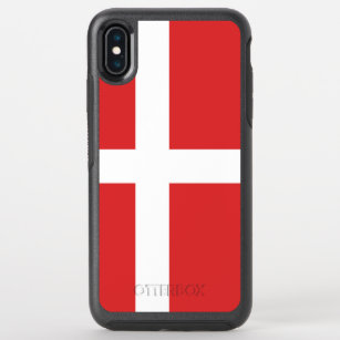 Denmark flag OtterBox symmetry iPhone XS max case