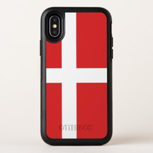 Denmark flag OtterBox symmetry iPhone XS case