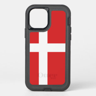 Denmark flag OtterBox defender iPhone 12 case