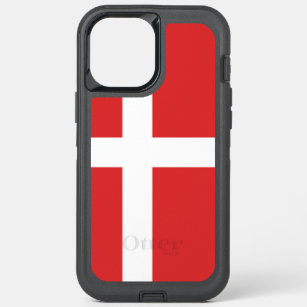 Denmark flag OtterBox defender iPhone 12 pro max case