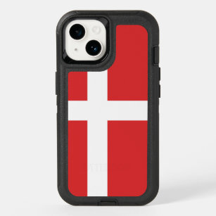 Denmark flag OtterBox iPhone 14 case