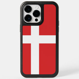 Denmark flag OtterBox iPhone 14 pro max case