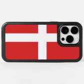 Denmark flag otterbox iPhone case (Back Horizontal)
