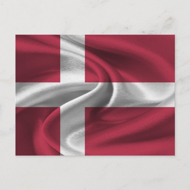 Denmark Flag Postcard (Front)