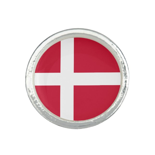 Denmark Flag Ring (Front)