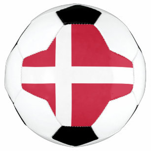 Denmark Flag Soccer Ball