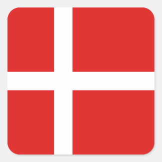 Denmark Flag Sticker