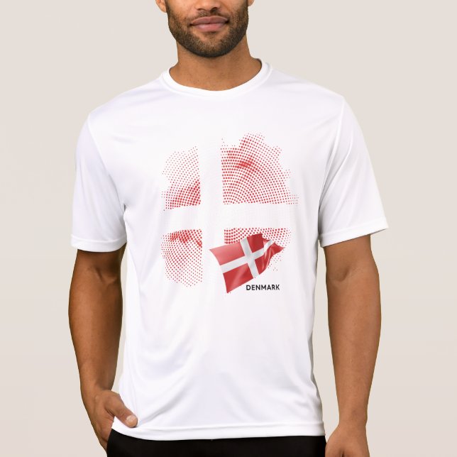 Denmark flag T-Shirt (Front)