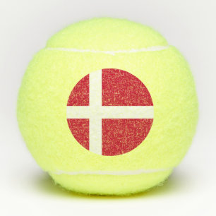 Denmark Flag Tennis Balls