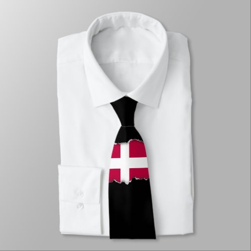 Denmark Flag Tie