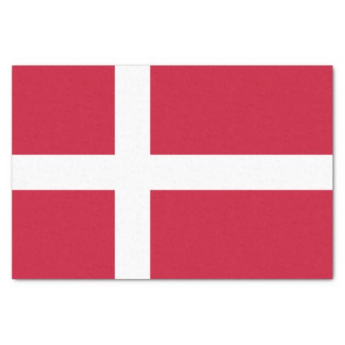 Denmark Flag Tissue Paper