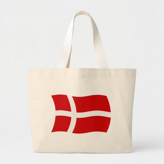 Denmark Flag Tote Bag (Front)
