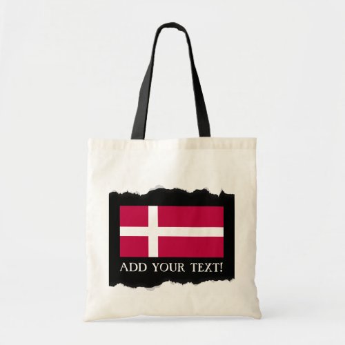 Denmark flag tote bag