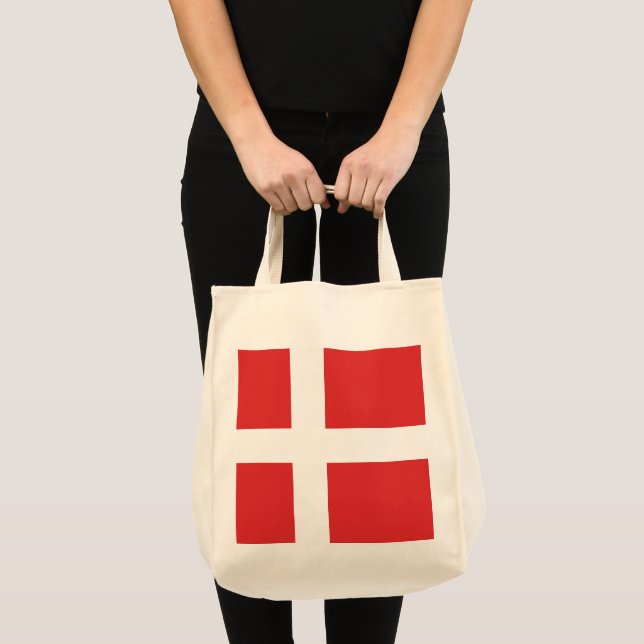 Denmark flag tote bag (Front (Product))
