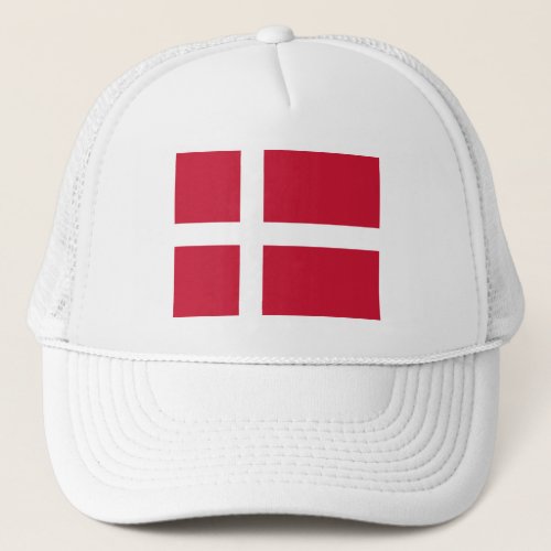 Denmark Flag Trucker Hat