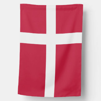 Denmark flag Weatherproof Personalized House Flag