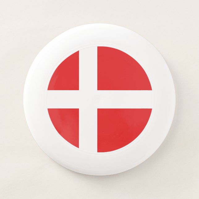 Denmark flag Wham-O frisbee (Front)