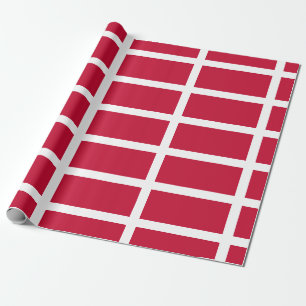 Denmark Flag Wrapping Paper